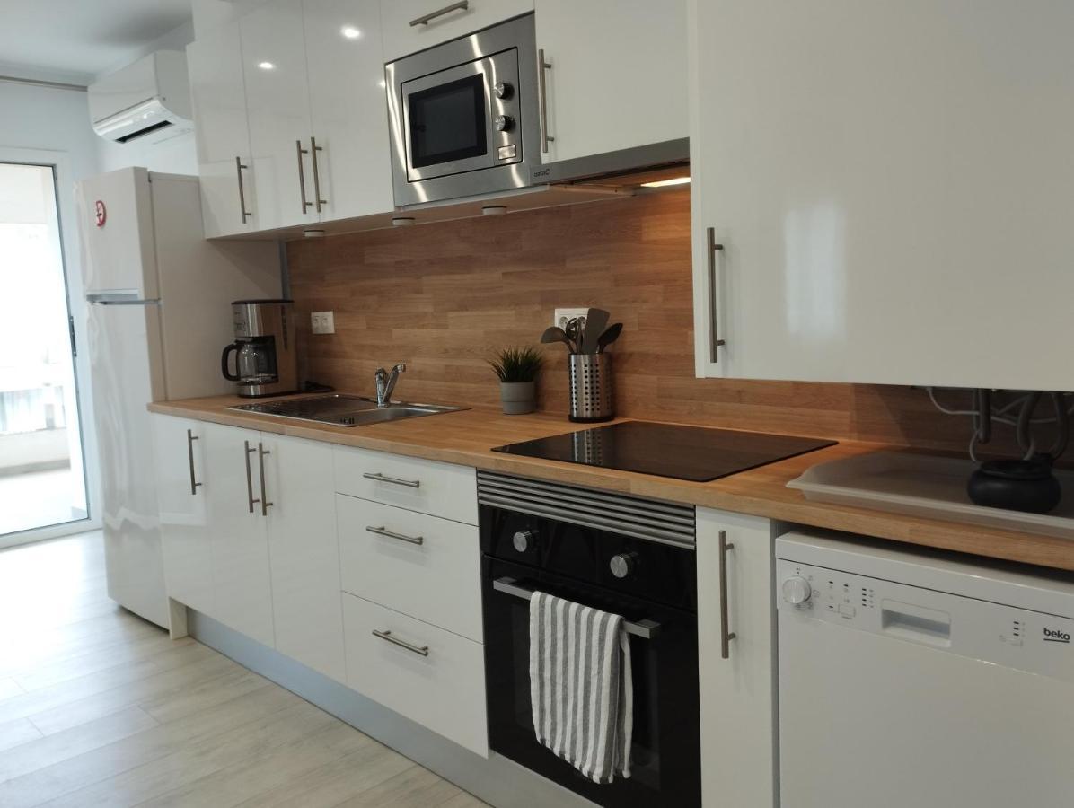 Apartamento Rodhes Playa 2-A5 Roses Buitenkant foto